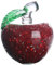 KICHOUSE 1 Pièce Bouchon de décanteur de pomme pouvez d'aspirateurs de vin fruit scellés décoratifs bouchon d'étanchéité pour carafe à vin Un verre rouge