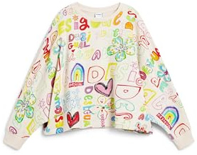 Desigual Mädchen Sweat_Party Sweatshirt