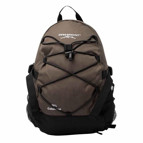 Swedemount Columbus 20L Freizeitrucksack Unisex Wasserdichter Regenschutz Reflektierende Details Brustgurt
