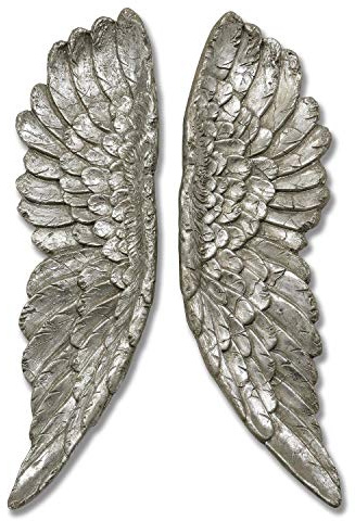 Hill 1975 Antique Silver Angel Wings