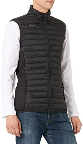 JAKO Damen Steppweste Premium, Schwarz, 36