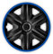 Radzierblende Fast LUX blau 14 Zoll 4er Set