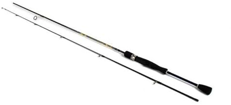 DLT Kinky Light Spin - 2-12g - Schwarz - Eva-Griff - Spinnrute - Raubfischrute - Arbeitsrute - Carbon - Streetfishing