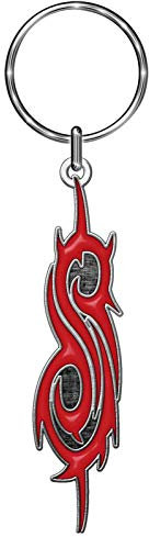 Slipknot Schlüsselring Keychain Tribal Logo We are not your Kind offiziell Rot One Size