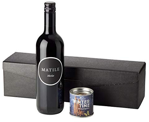 Freund Präsente Weinpräsent Winter Time - heißer Wein trocken (1 x 0.75 l)