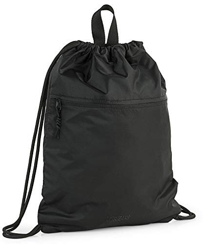 Lois - Sportbeutel mit Kordelzug - Multifunktionaler Rucksack Turnbeutel Damen und Manner - Leicht und Widerstandsfähig Beuteltasche Damen und Manner - Turnbeutel Mädchen und Jungen Marke LOI, Schwarz
