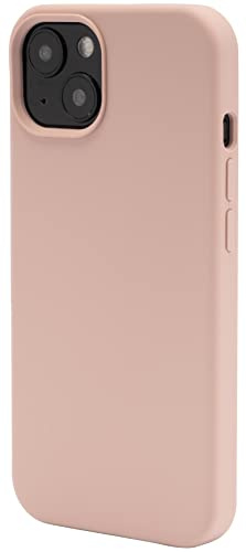JT Berlin Liquid-Silikon dünne Schutzhülle kompatibel mit Apple iPhone 13 mini Silikon-Hülle [Wireless Charging kompatibel, Weiches Microfaser Innenfutter, Modell Steglitz] pink