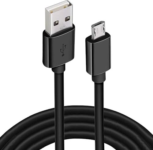 LILMACC USB v 2.0 A to USB Micro Type B High Speed 480 Mbps Transfer Charger Cable Micro Devices, Android Smartphones, Mobile Phones, Tablets, Digital Cameras, GPS, Photo Printers (1M) GOLD PLATED