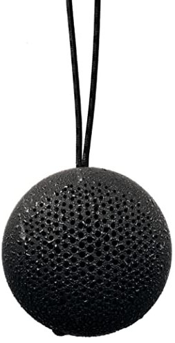 Boompods Rokpod Portable Bluetooth Speaker - Wireless Small Portable Speaker, IPX7 Waterproof Rating, 5 Hour Battery Life, Compact & Durable Outdoor Speakers for Bathroom & Travel, Black