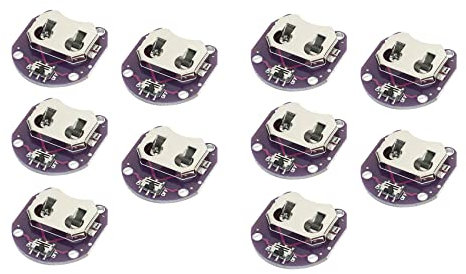 KVSERT 10x Knopfzelle Batteriehalter CR2032 Batteriehalterung f