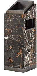 RUGOD Poubelles De Poubelle robuste 2-en-1 poubelle et poubelle de recyclage avec poubelles cendrier for la construction du centre commercial carré de l'hôtel Bac Corbeille