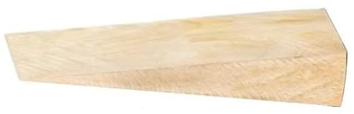 Holzkeile aus Hartholz 120x80x40 mm, Baukeil, Hartholzkeil, für die Baustelle einsetzbar (10)