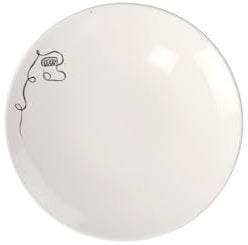 Villeroy & Boch Statement Lines, Plato De Desayuno Xmas ⌀21 Cm, Porcelana Premium, Blanco