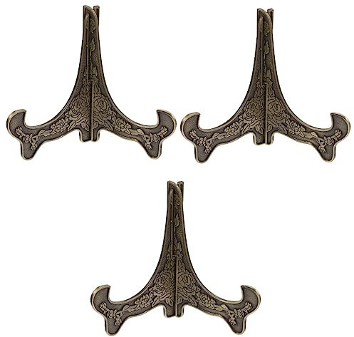 Kisangel Lot De 3 Présentoirs À Médailles Pratiques Adorables Supports À Assiettes En Alliage De Zinc Pour Garçons Et Filles Salle Détude Salon Bureau