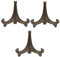 Kisangel Lot De 3 Présentoirs À Médailles Pratiques Adorables Supports À Assiettes en Alliage De Zinc pour Garçons Et Filles Salle Détude Salon Bureau
