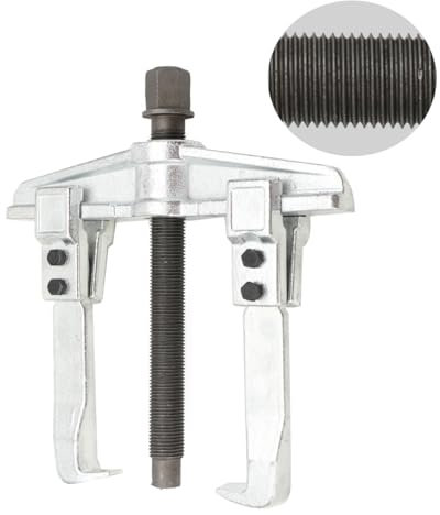 COYWEH Abzieherwerkzeug, 2-armig, Querträger Länge ca. 240mm 45 Kohlenstoffstahl, Einstellbarer Ausbau Professioneller Werkzeug Pumpenriemenscheiben Abzieher (8Zoll)