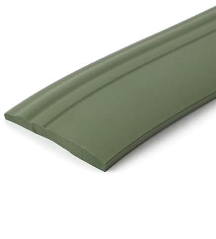 Flexible Baseboard Molding Trim, Peel and Stick Self-Adhesive Design Vinyl Wall Base, Wall Base | Caulk and Trim Strips for Floor, Chair Rail and More, 16.4 ft x 6 in