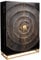 Riess Ambiente Handmade Barschrank GOLDEN Sunset 145cm schwarz Gold Mangoholz Massivholz Metallgestell Hausbar Highboard Flaschenhalter Glashalter inkl. Schubladen Türregale