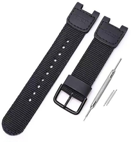Nylon-Armband/Uhrenarmband Ersatz für Casio SGW-100 GW-3000B GW-3500B PAS-400B Twin Sensor Herren-Sportuhr-Zubehör