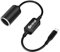 Devinal 1FT USB-C to 12V/18W Car Charger Adapter, Dual Port Cigarette Lighter Socket Converter for Dash Cams, Radar Detectors, GPS, LED Strips with Fast Charging & Fuse Protection