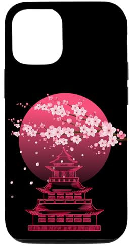 Sakura Pink Flower Japanese Art Case for iPhone 12/12 Pro