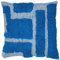 Atmosphera - Kissen Poppy getuftete Baumwolle hellblau 50x50cm