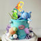 JeVenis Under the Sea Cake Toppers Ocean Animal Cupcake Toppers Under the Sea Party Decorations Ocean Sea Theme Baby Shower Birthday Party Cake Decorations