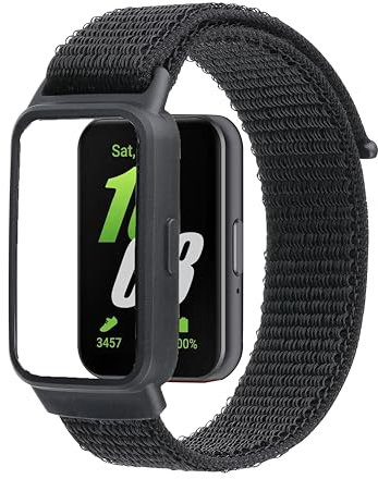 Keecuty Cinturino Compatibile con Samsung Galaxy Fit 3 - Cinturini Sportivi in Nylon