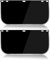 Hojalis 2 Pcs Face Shield Replacement Lens, 40x20cm Face Shield Visor, Tinted Full Face visor Shield Compatible with Hobart 770580, Protective Safety Visor for Welding, Grinding, Cosplay(15.5 x 8inch)