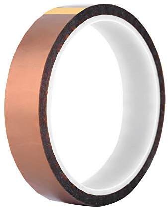 Bonbela 250–300 ℃ Hitzebeständiges Klebeband, Hochisolierendes Hitzebeständiges Klebeband (Breite 20 mm)