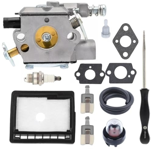 Hippotech Carburatore CS3000 per Echo Motosega CS-300, CS-301, CS-305, CS-340, CS-3400, CS-346 Motosega Gas WT-402 WT-589A A021000231 A021000232 con kit di Filtro Aria