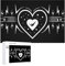 Heartbeat Love Heart Puzzle for Adults Challenging Jigsaw Puzzles for Women Men 1000 PCS