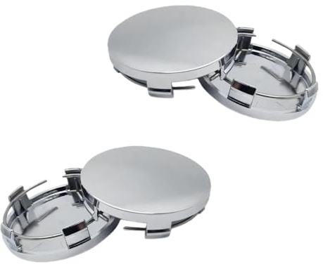 IVYMEIMEI 4 Stück 60mm Nabendeckel für Model Y Model 3 Model X Model S, Wheel Caps wasserdichte Staubdichte Kratzfeste Funktion Mit Dichtungsleistung