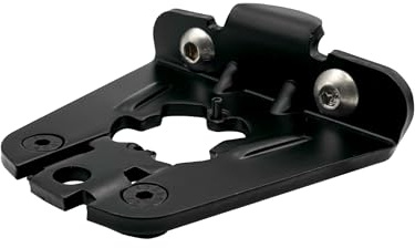 Polisport 8632900031 A-Head Adapter Für Vorbauten Mit Standard- Und Integrierten Kabeln, Für Alle Polisport Vordersitze, 5 Mm Montageplatz Erforderlich, Schwarz