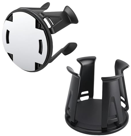 2Pcs Car Cup Holder Insert Self Adhesive Automotive Expander | Non-Slip Cup Holder Liner for Fixing Water Bottles Cans & Coffee Cups Secure and Stable Design Perfect Car Accessories