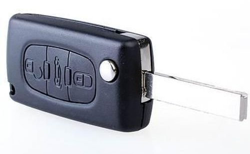 Ersatz Fernbedienung Schlüssel Shell Knopf-Fernbedienung Schlüsselanhänger Flip Schlüssel Schlüssel mit Rohling Schlüssel Gehäuse ohne Elektronik inionâ