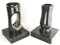designgrab Design small Grablampe mit Vase und 2 Stück Sockel aus Granit Labrador Blue Pearl BP