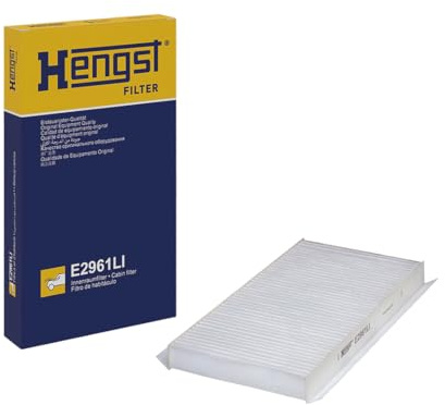 HENGST - Innenraumfilter E2961LI - Luftfilter für den Innenraum mit Pollenfilter - Filtert Staub & Pollen für Allergiker - Für saubere Luft im KFZ - Automotive Zubehör für Fahrzeuge