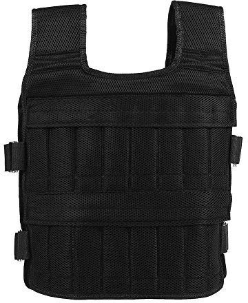 Gewichtsweste, 15KG Krafttraining Weight Vest Trainingsweste Training Fitness Sport Jacke Jacket für Herren Damen Weste Laufen Joggen Workout Fitness Krafttraining Gewichtswesten