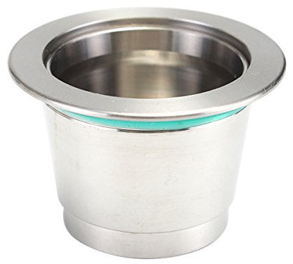 RanDal Pod Capsule Rechargeable En Métal Super Fin Pour Machine Nespresso Café Illy