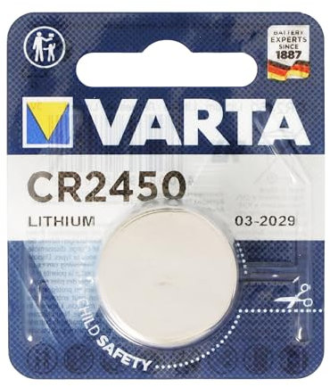 AccuCell Batterie passend für Osram Lightify Mini Switch Dimmschalter 1x Varta CR2450 Lithium Batterie IEC CR 2450