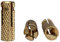 Confezione da 150 pezzi di ancoraggio in ottone M6 x 22 mm, manicotto per bulloni di espansione, ancoraggio per mattoni in calcestruzzo, tasselli di espansione (150, M6 x 22 mm)