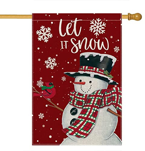 LARMOY Weihnachtsflagge LAR-ChristmasFlag-9-9