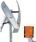 Genway Power Windkraftanlage Vertikal VAWT 800W 12V Heimgebrauch Achse Windgenerator-Kits 3 Glasfaser Klinge Mit MPPT Laderegler