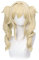 Bokerom Anime Cosplay Kostüm Perücke, Genshin Impact Perücke, Damen Mädchen Herren Jungen Lange Kurzhaar Perücken mit Perückenkappe, für Halloween, Party, Karneval, Nachtleben (Barbara)