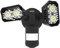 SANSI LED Strahler mit Bewegungsmelder Außen, 1800LM LED Außenleuchte mit verstellbaren 2 Köpfe, 5000K Superhell Sicherheitslicht, IP65 Wasserdicht Beleuchtung für Garage, Garten, Schwarz