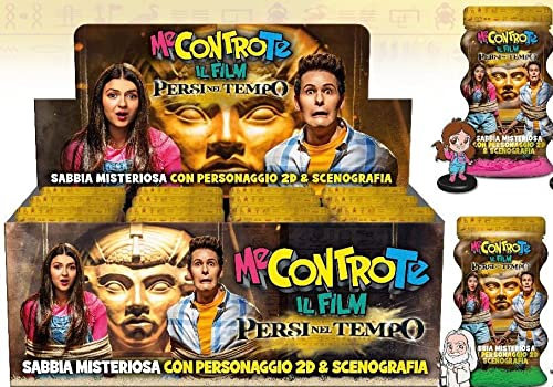 Scatola Box da 15 Pezzi Sabbia MISTERIOSA Me Contro Te Il Film PERSI nel Tempo