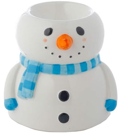 Oil Burners Snowman Shaped Christmas Ceramic Oil Burner
