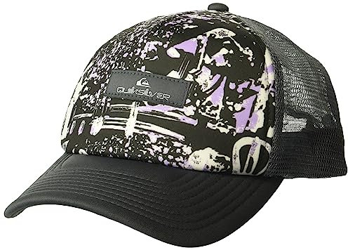 Quiksilver Jungen Magpie Coop Snapback Trucker Mütze Hut, Eisernes Tor, Einheitsgröße