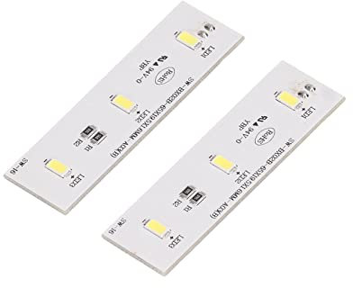 Dpofirs Refrigerator LED Light Strip Bar, 6000 to 6500K LED Closet Lights, Refrigerator LED Light Replacement for Frestec Electrolux Homa TCL Refrigerator SW BX02B